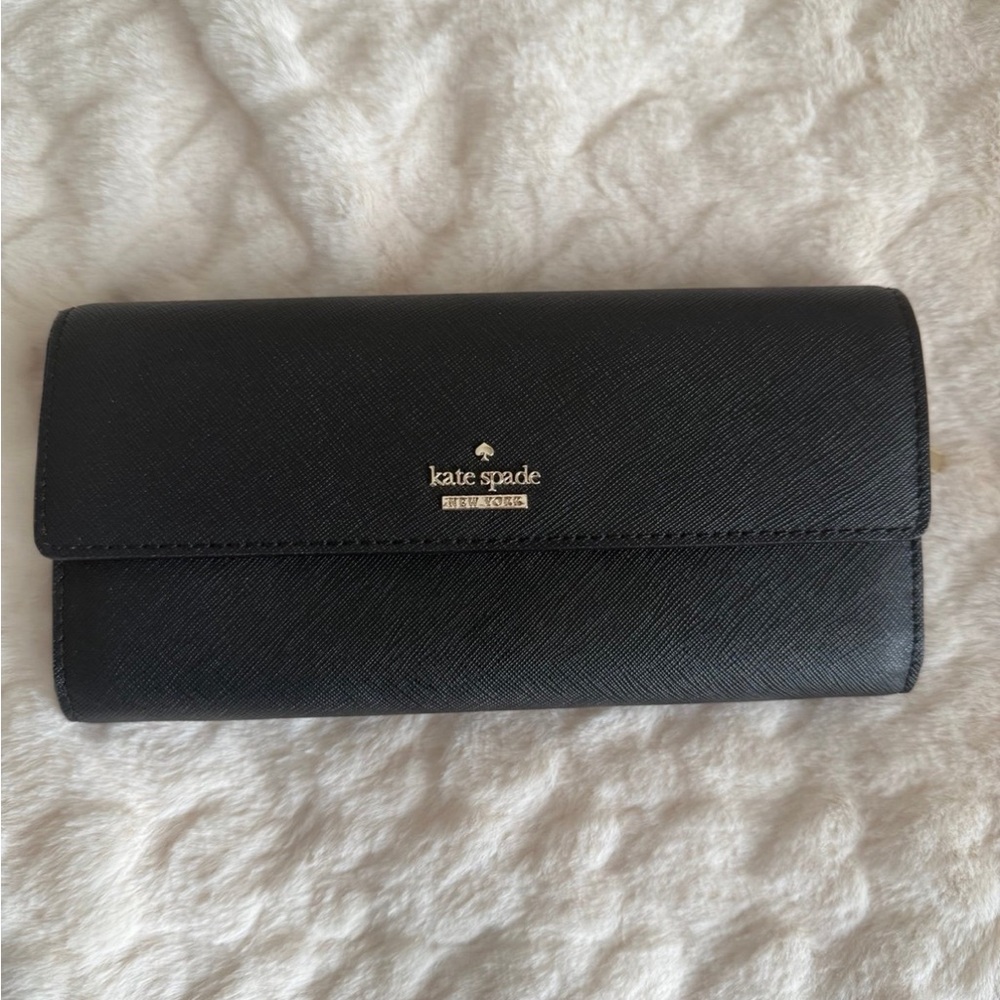 Kate Spade Black Leather Wallet